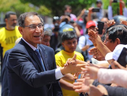 El presidente peruano Martín Vizcarra.