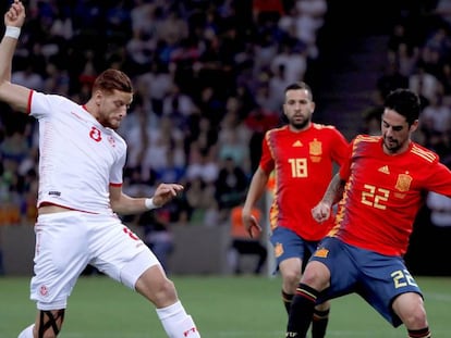 España se enfrenta a Túnez en el último partido amistoso previo al Mundial de Rusia 2018