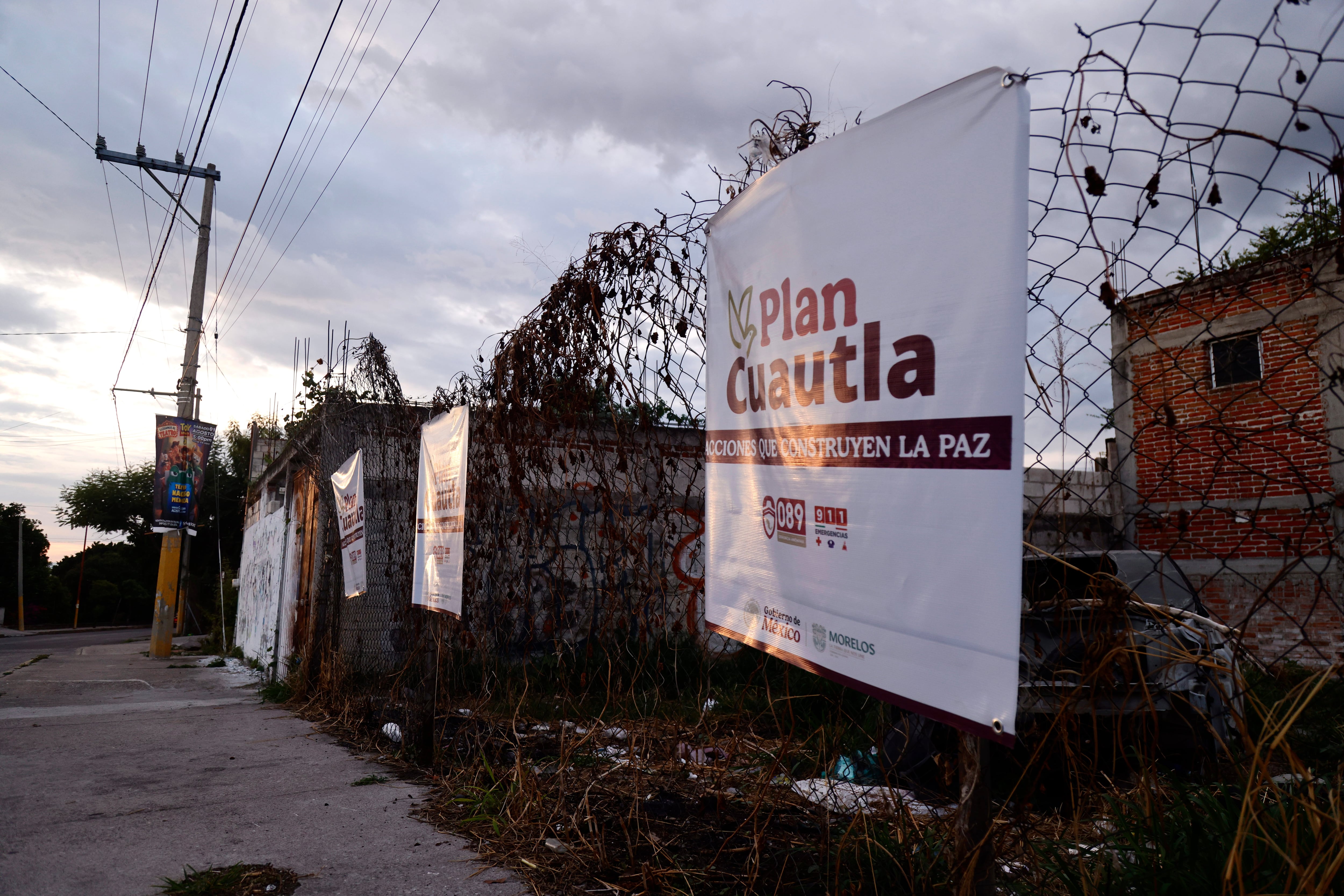 Anuncio del Plan Cuautla, una estrategia del Gobierno federal para combatir la delincuencia en el municipio de Cuautla, Morelos.