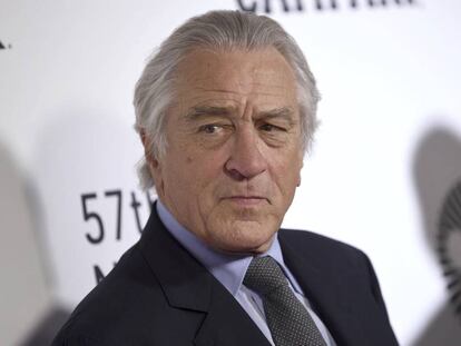 El actor Robert de Niro, el pasado 27 de septiembre.