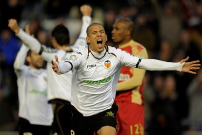 Sofiane Feghouli celebra su gol