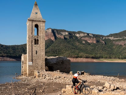 Pantano de Sau (Barcelona) al 39% de su capacidad.