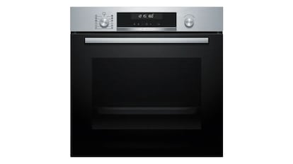 Horno bosch con etiqueta eficiente muy elevada.