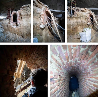 Las galerías del agua desaparecidas y grabadas por Imix, en una incursión sin permiso a las obras de Canalejas.