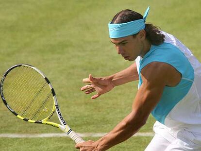 Rafael Nadal, en acción.