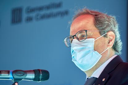 El presidente de la Generalitat, Quim Torra.