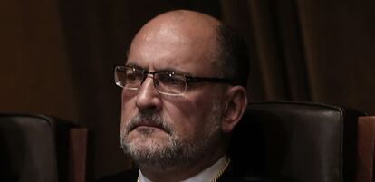El presidente del Constitucional, Francisco Pérez de los Cobos.