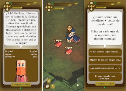 Imágenes de distintos momentos del videojuego español 'Horizon: Resilience' cedidas por la creadora.