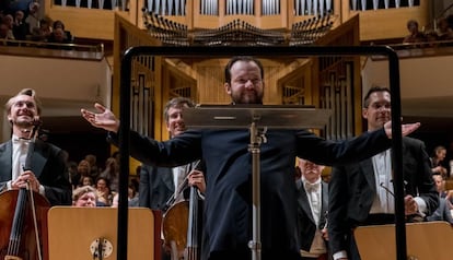 La Orquesta de la Gewandhaus y Andris Nelsons en el Auditorio Nacional.