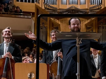 La Orquesta de la Gewandhaus y Andris Nelsons en el Auditorio Nacional.