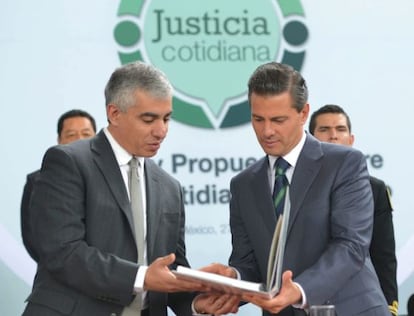 Pe&ntilde;a Nieto, durante el informe del CIDE