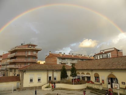 La escuela concertada Anunciata, donde una profesora ha sido despedida por presuntos malos tratos en la guardería.