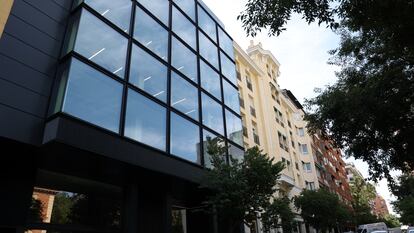 Edificio de oficinas propiedad de AEW en el número 124 de Claudio Coello de Madrid.