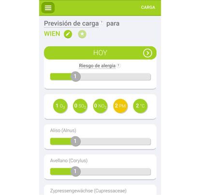 Estas apps nos ayudan a conocer los niveles de polen para los próximos días en nuestra ubicación, facilitando la lucha contra la alergia