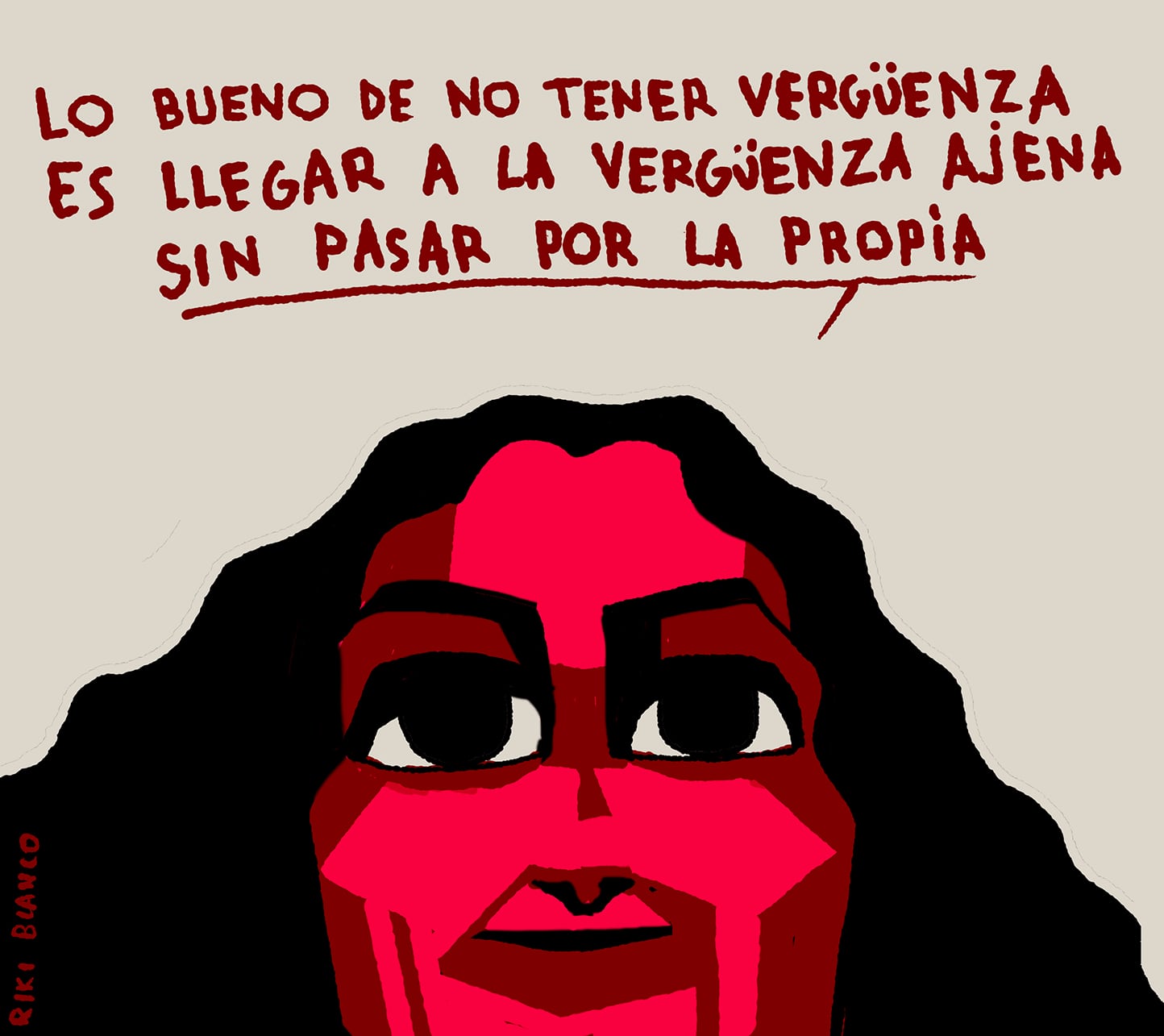 Riki Blanco: vergüenza