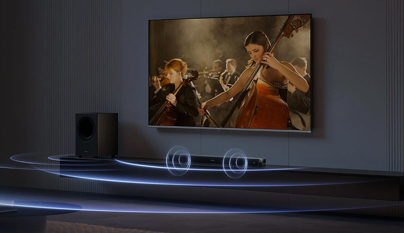 La barra de sonido Xiaomi Soundbar Pro 2.1 ch, con subwoofer inalámbrico, es oficial