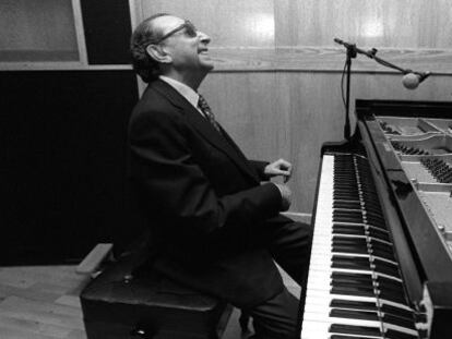 El pianista de jazz Tete Montoliu. 