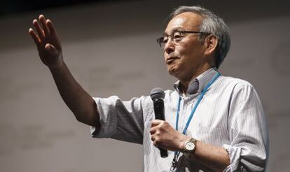 Steven Chu, en el encuentro de Lindau.