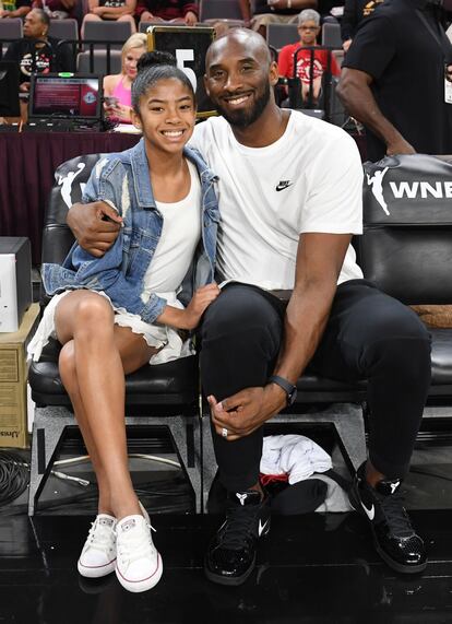 Kobe Bryant and his daughter Gianna.