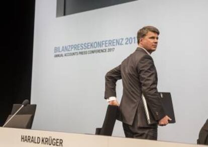 Harald Kr&uuml;ger es presidente de BMW Group desde el 13 de mayo de 2015.