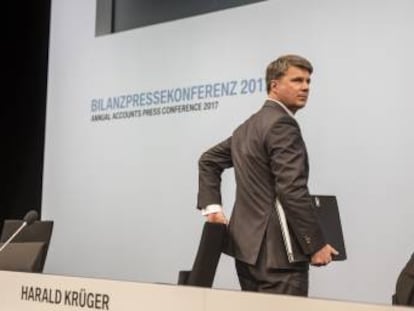 Harald Kr&uuml;ger es presidente de BMW Group desde el 13 de mayo de 2015.