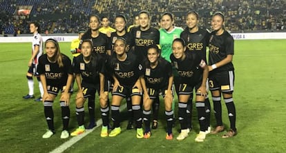 Las jugadoras de Tigres