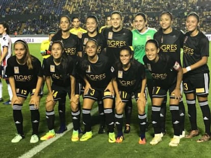 Las jugadoras de Tigres