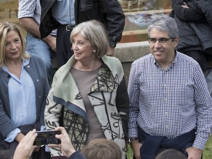 Artur Mas, Joana Ortega, Irene Rigua y Francesc Homs.