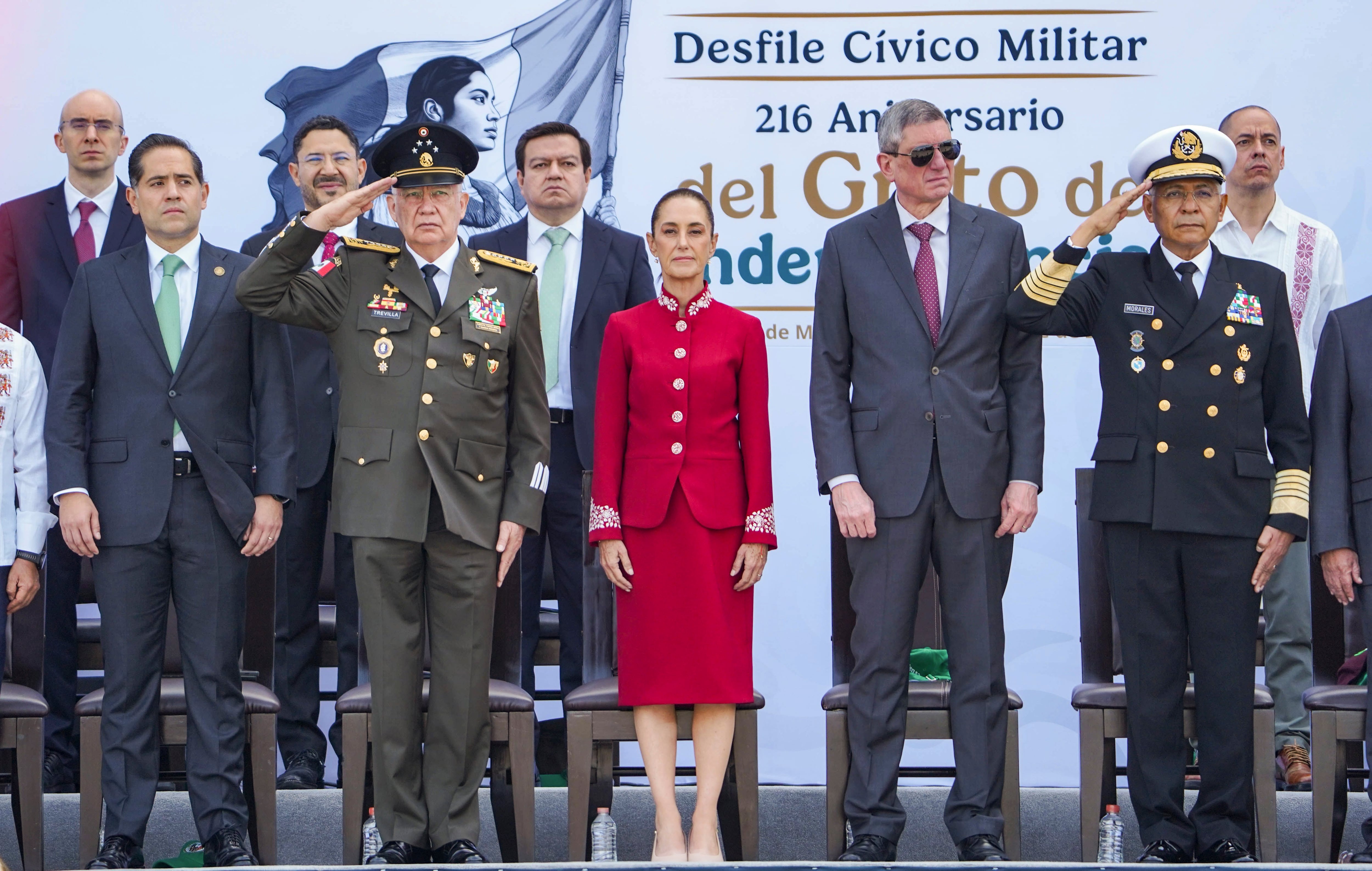 Omar García Harfuch, ausente por segundo año en el desfile de la Independencia