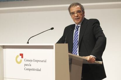 El presidente de Telefónica, César Alierta.
