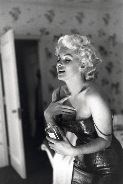 Marilyn Monroe, que fue una de las responsables de que Chanel Nº5 se convirtiera en uno de los perfumes más vendidos del mundo.