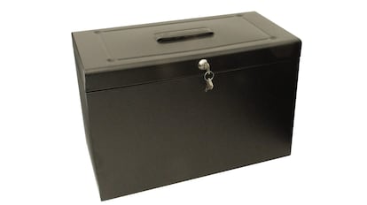 Caja archivadora con llave de Cathedral HOBK, varios colores