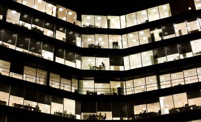 Edificio de oficinas en Madrid. 