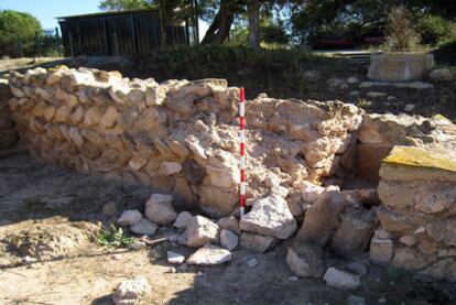 Las ruinas de la Rábita Califal de Guardamar del Segura.