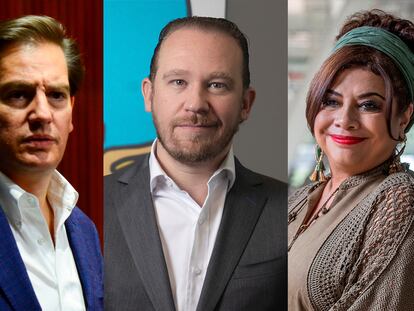 Debate CDMX 2024: Candidatos Salomón Chertorivski, Santiago Taboada y Clara Brugada