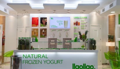 Un local de Llaollao en Madrid.