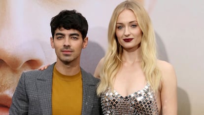 Joe Jonas y Sophie Turner, en un estreno en Los Ángeles en junio de 2019.