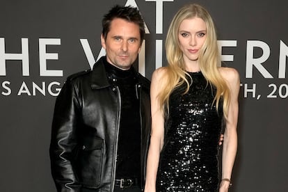 La modelo comparte su vida con el cantante de Muse Matt Bellamy.