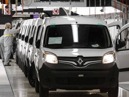 Fábrica de Renault en Maubeuge, al norte de Francia