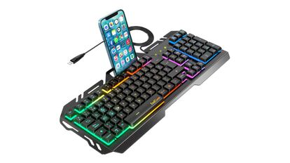 Teclado gaming retroiluminado