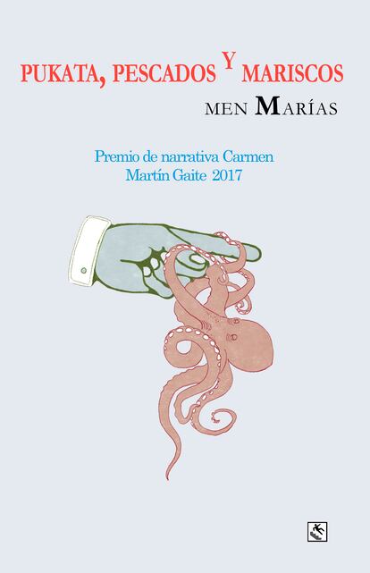 Portada de Pukata, pescados y mariscos, de Men Marías (Ediciones Traspiés).