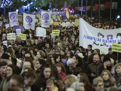 Las manifestaciones del Día contra la Violencia de Género, en imágenes