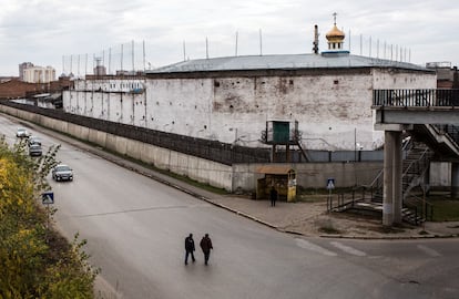 Una colonia penal masculina de Omsk, en Siberia, en una imagen de octubre de 2018.