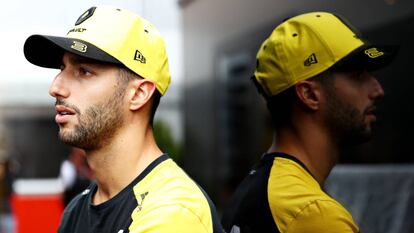Ricciardo, durante los entrenamientos del GP de Mónaco.