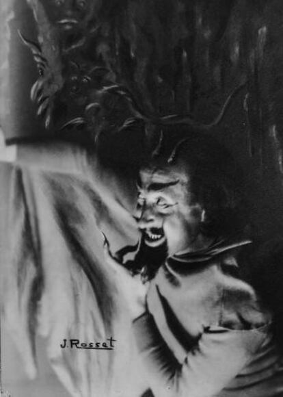 L’actor Pere Casas va ser Satanàs en uns 'Pastorets' en la versió de Ramon Pàmies, a Mataró el 1934.