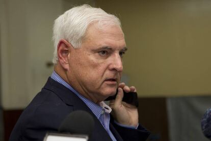El expresidente panameño Ricardo Martinelli en 2015.