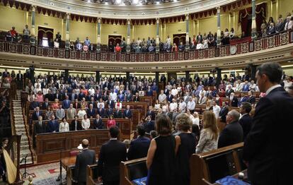 Sesión del Congreso de los Diputados.