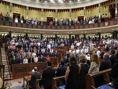 Sesión del Congreso de los Diputados.