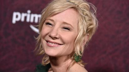 Anne Heche at the premiere of 'The Tender Bar' at the Hollywood Chinese Theater on December 12, 2021 in Los Angeles, California.