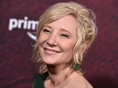 Anne Heche en el estreno de la película 'El bar de las grandes esperanzas', en Los Ángeles, en diciembre de 2021.